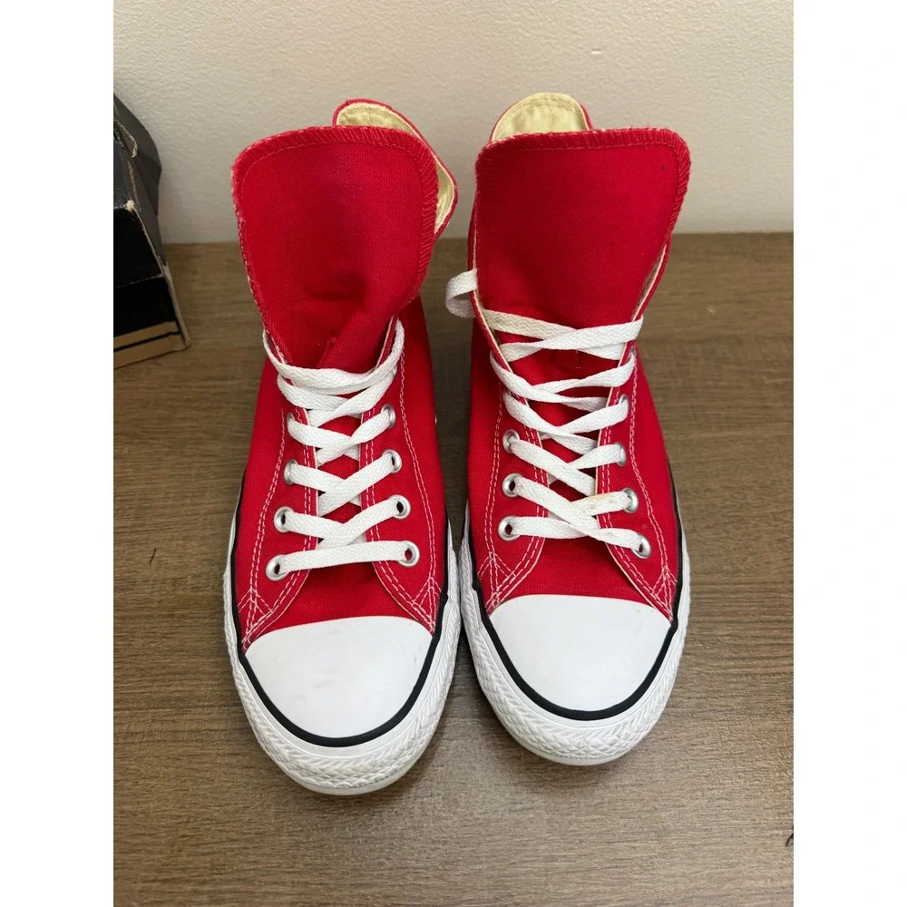 Converse Unisex Adult Chuck Taylor All Star High Top, Red, 11 Womens/9 Mens